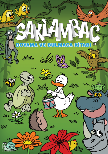 Saklambaç; Boyama ve Bulmaca Kitabı