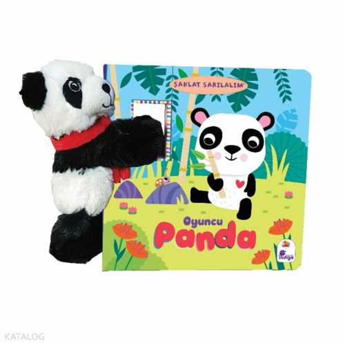 Şaklat Sarılalım - Oyuncu Panda (Ciltli - Oyuncaklı Kitap)