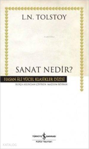 Sanat Nedir?