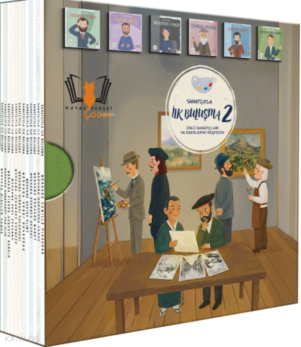 Sanatçıyla İlk Buluşma  Merhaba Serisi Kutulu 2.Set 12 Kitap