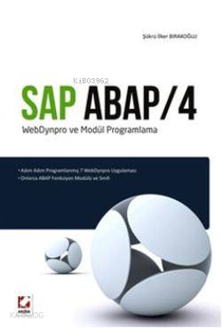 SAP ABAP/4; WebDynpro ve Modül Programlama