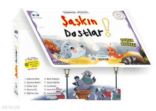 Şaşkın Dostlar Seti (Kutulu - 10 Kitap)