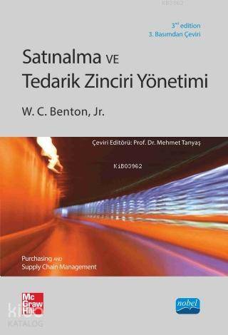 Satın Alma ve Tedarik Zinciri Yönetimi; Purchasing and Supply Chain Management