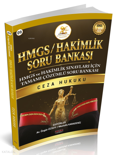 Savaş Yayınevi HMGS-Hakimlik Soru Bankası Ceza Hukuku