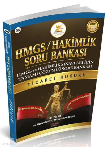 Savaş Yayınevi HMGS-Hakimlik Soru Bankası Ticaret Hukuku