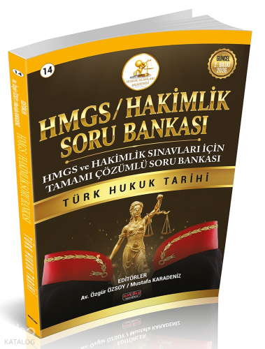 Savaş Yayınevi HMGS-Hakimlik Soru Bankası Türk Hukuk Tarihi