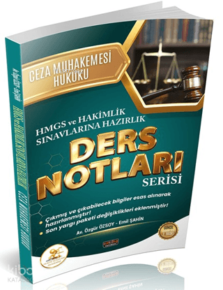Savaş Yayınevi Hukal HMGS - Hakimlik Ceza Muhakemesi Hukuku Ders Notla