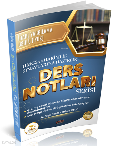 Savaş Yayınevi Hukal HMGS-Hakimlik İdari Yargılama Hukuku Ders Notları