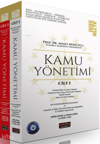 Savaş Yayınevi Kamu Yönetimi Konu Anlatımı