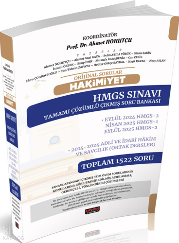 Savaş Yayınevi Orijinal Sorular Hakimiyet HMGS Sınavı Çıkmış Soru Bankası