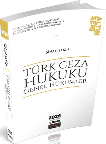 Savaş Yayınevi Türk Ceza Hukuku Genel Hükümler Konu Anlatımı
