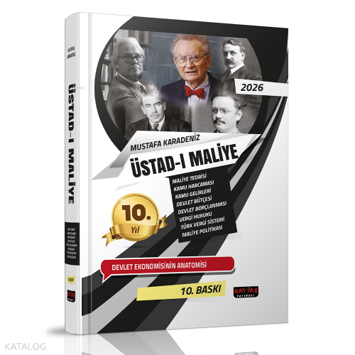 Savaş Yayınevi Üstad-ı Maliye Konu Anlatımı