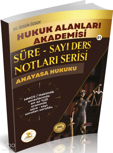 Savaş Yayınları 2026 HUKAL HMGS Hakimlik Anayasa Hukuku Süre-Sayı Ders Notları
