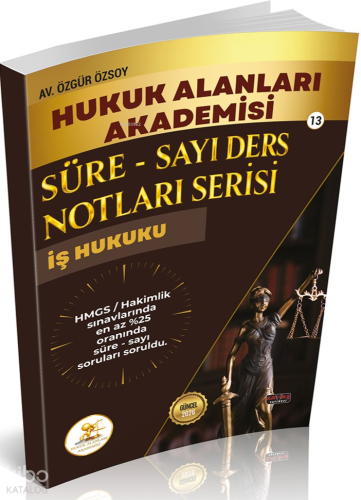 Savaş Yayınları 2026 HUKAL HMGS Hakimlik İş Hukuku Süre Sayı Ders Notları