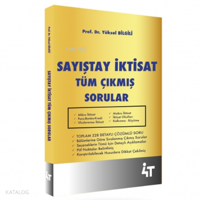 Sayıştay İktisat Tüm Çıkmış Sorular