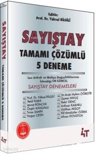 Sayıştay Tamamı Çözümlü 5 Deneme