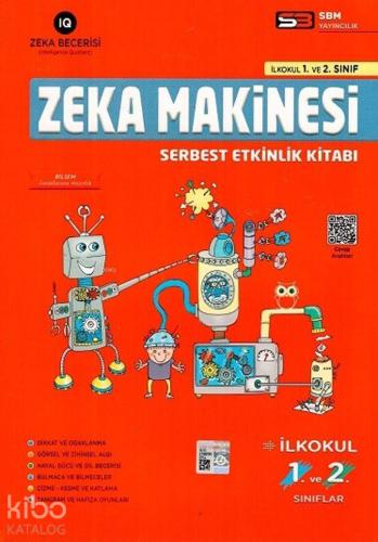 SBM Yayınları 1. ve 2. Sınıf Zeka Makinesi Serbest Etkinlik Kitabı SBM 