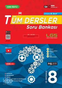 SBM Yayınları 8. Sınıf LGS Tüm Dersler Soru Bankası SBM 