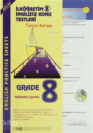 SBS 2008 İlköğretim 8 İngilizce Konu Testleri