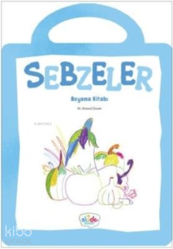 Sebzeler Boyama Kitabı - Kitapiks.com