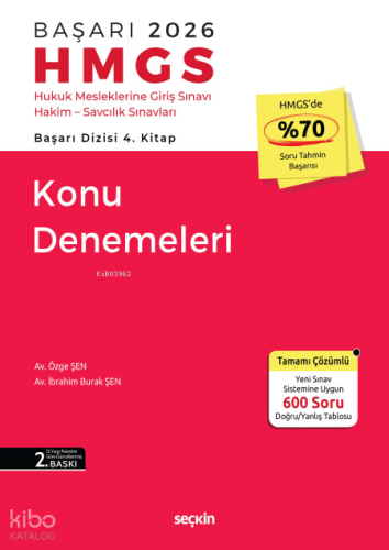 Seçkin Yayıncılık Başarı - HMGS Konu Denemeleri