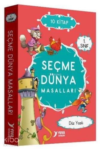 Seçme Dünya Masalları (1. Sınıf, 10 Kitap); Düz Yazılı