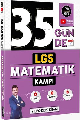 Şenol Hoca Yayınları 35 Günde LGS Matematik Kampı