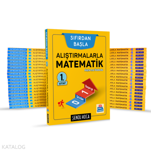 Şenol Hoca Yayınları  Alıştırmalarla Matematik 1 ''50'li Paket''