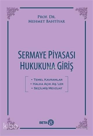 Sermaye Piyasası Hukukuna Giriş