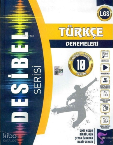 Ses Yayınları 8. Sınıf LGS Türkçe Desibel Serisi 10 Deneme