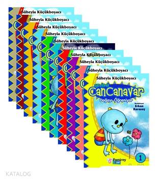 Sevimli Can Canavar (10 Kitap Set)