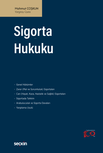 Sigorta Hukuku - Kitapiks.com