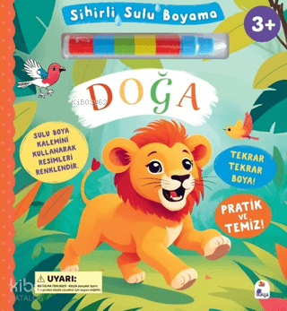 Sihirli Sulu Boyama - Doğa (Ciltli)