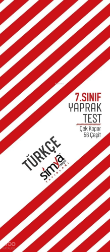 Simya 7. Sınıf Türkçe Yaprak Test