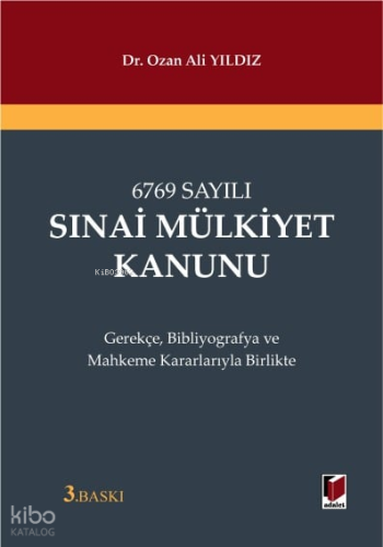 Sınai Mülkiyet Kanunu (Ciltli)