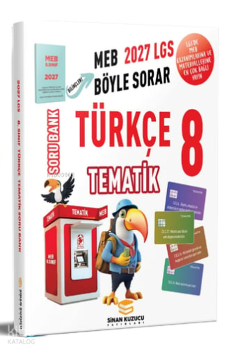 Sinan Kuzucu 8. Sınıf LGS Tematik Türkçe Soru Bankası
