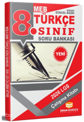 Sinan Kuzucu Yayınları 2026 8. Sınıf Türkçe Soru Bankası