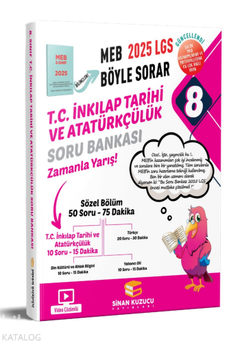 8. Sınıf İnkılap Tarihi ve Atatürkçülük Soru Bankası - Kitapiks.com