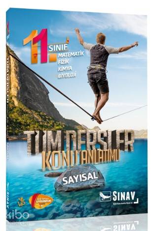 Sınav Dergisi Yayınları 11. Sınıf Sayısal Tüm Dersler Konu Anlatımlı Sınav Dergisi
