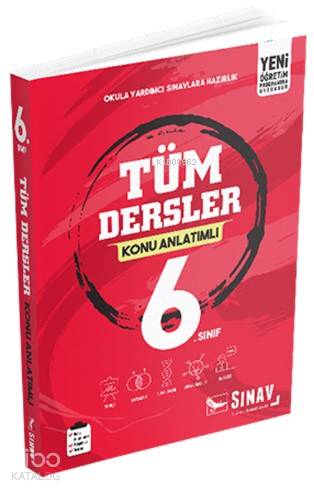 Sınav Dergisi Yayınları 6. Sınıf Tüm Dersler Konu Anlatımlı Sınav Derg