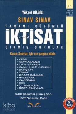 Sınav Sınav Tamamı Çözümlü İktisat Çıkmış Sorular