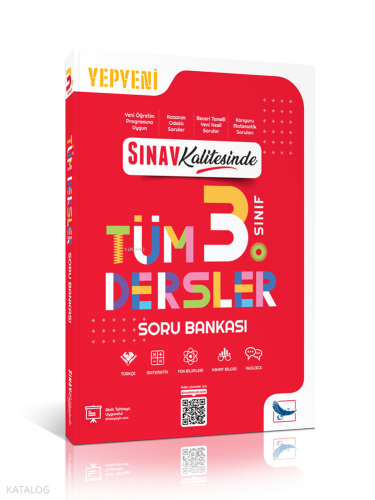 Sınav Yayınları Sınav Kalitesinde 3. Sınıf Tüm Dersler Soru Bankası