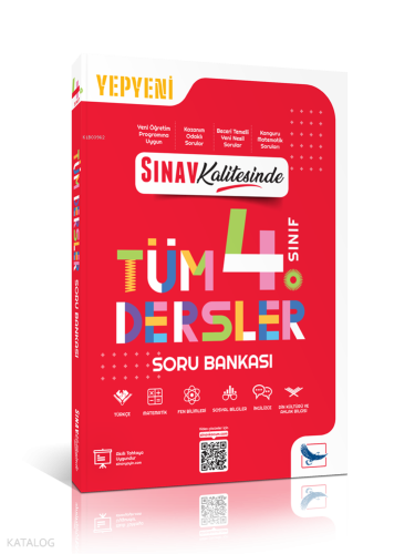 Sınav Yayınları Sınav Kalitesinde 4. Sınıf Tüm Dersler Soru Bankası