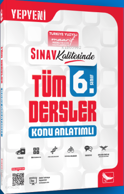Sınav Yayınları Sınav Kalitesinde 6. Sınıf Tüm Dersler Konu Anlatımlı