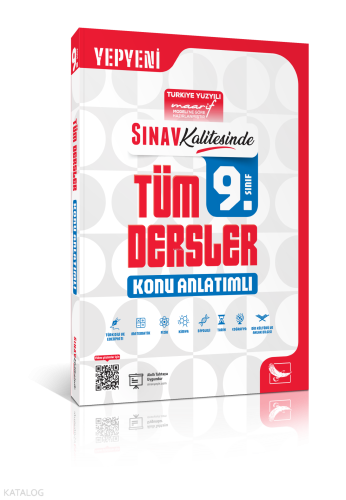 Sınav Yayınları Sınav Kalitesinde 9. Sınıf Tüm Dersler Konu Anlatımlı