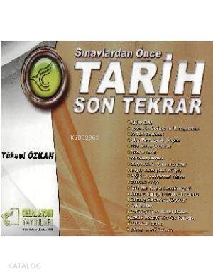 Sınavlardan Önce Tarih Son Tekrar