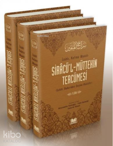 Siracül Müttekin Tercümesi 3 Cilt Takım