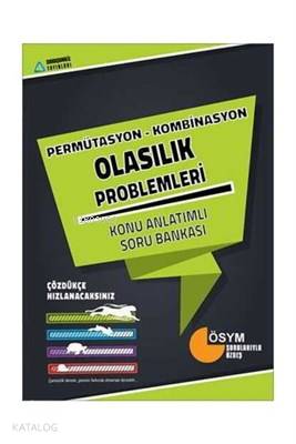 Sıradışı Analiz Yayınları Permütasyon Kombinasyon Olasılık Problemleri Konu Anlatımlı Soru Bankası Sıradışı Analiz 