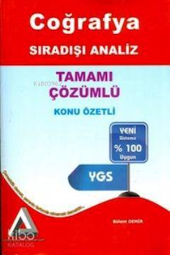 Sıradışı Analiz Yayınları TYT Coğrafya 1 Konu Özetli Tamamı Çözümlü Sıradışı Analiz 