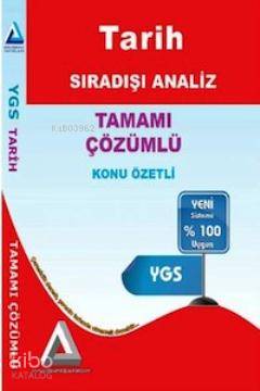 Sıradışı Analiz Yayınları TYT Tarih 1 Konu Özetli Tamamı Çözümlü Sıradışı Analiz 